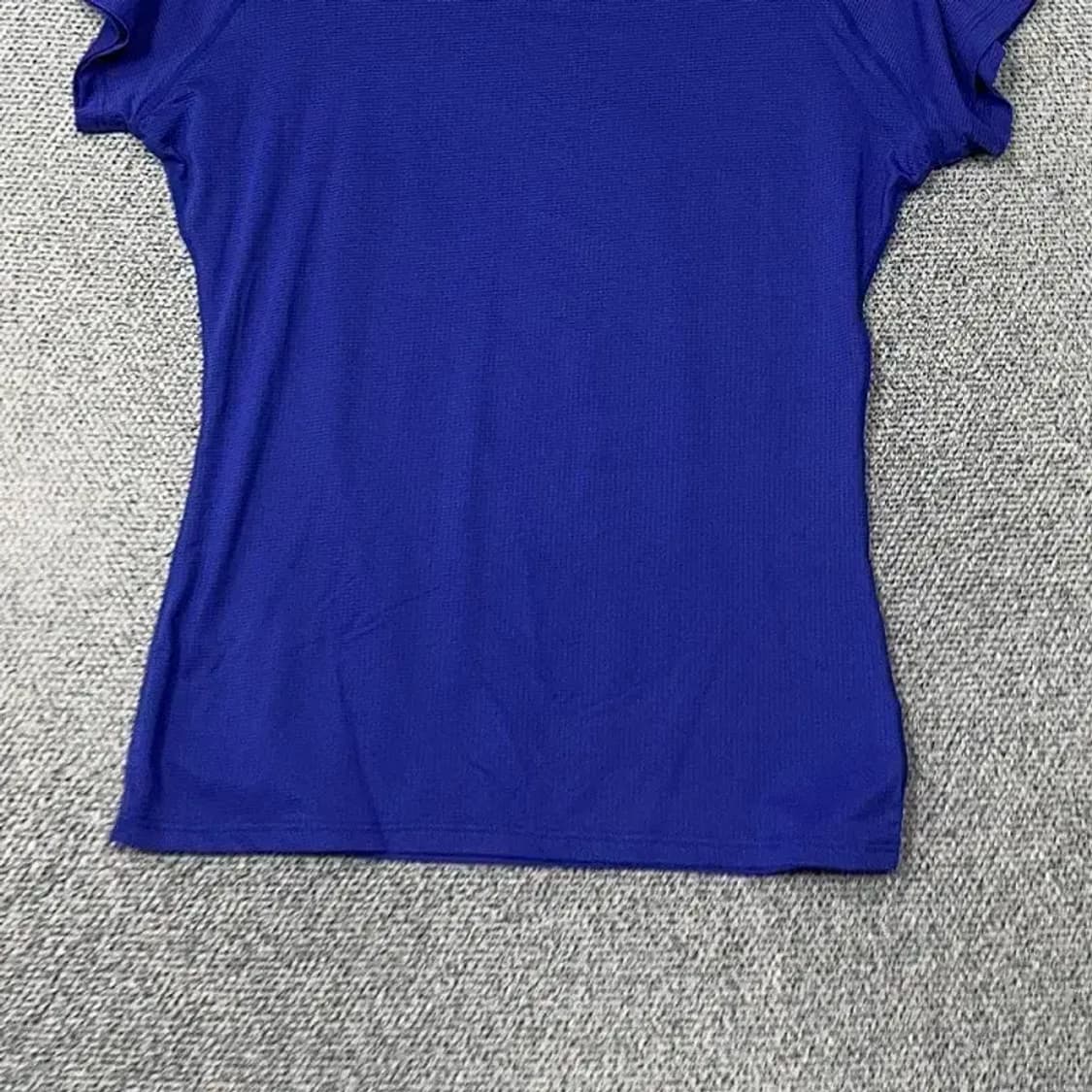 젝시믹스 여성 운동 기능성 블루 반팔 티 L 상품이미지4