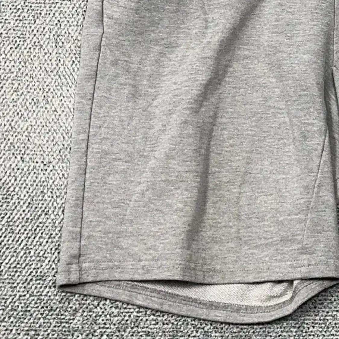 게스 라이트 그레이 로고 코튼 반바지 XL 상품이미지3