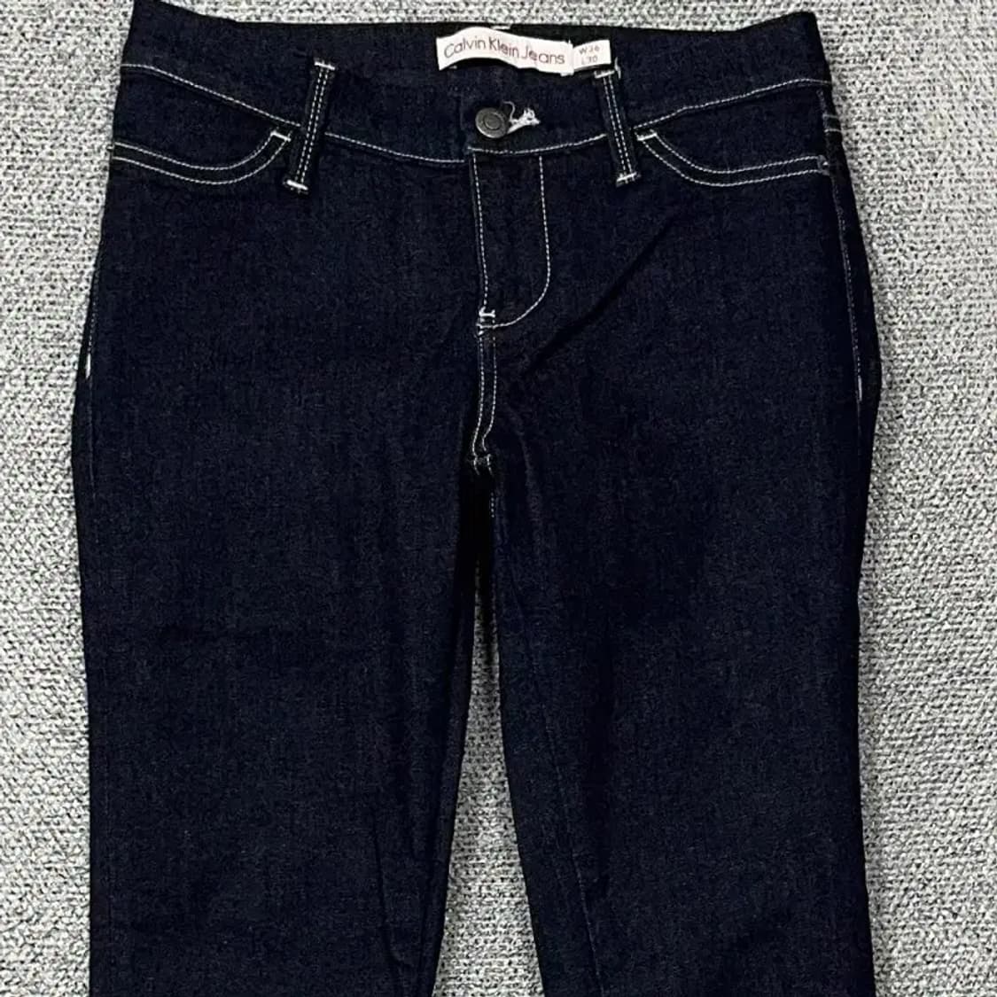 캘빈클라인 진청 캐주얼 여성 스키니진 26 30 상품이미지3
