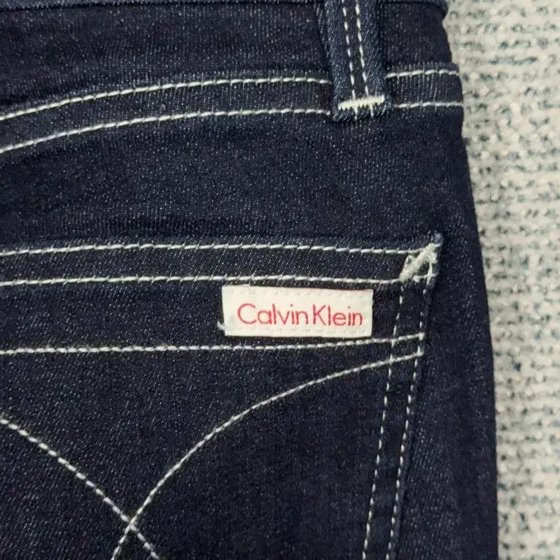 캘빈클라인 진청 캐주얼 여성 스키니진 26 30 상품이미지5