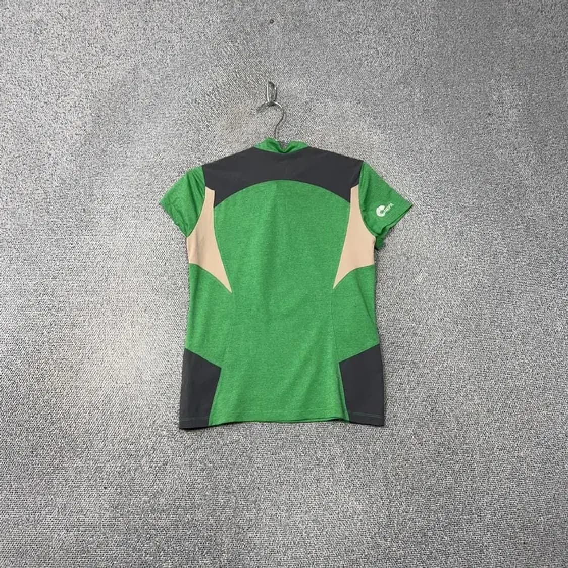 네파 그린 로고 등산 기능성 반집업 반팔티 95 상품이미지2