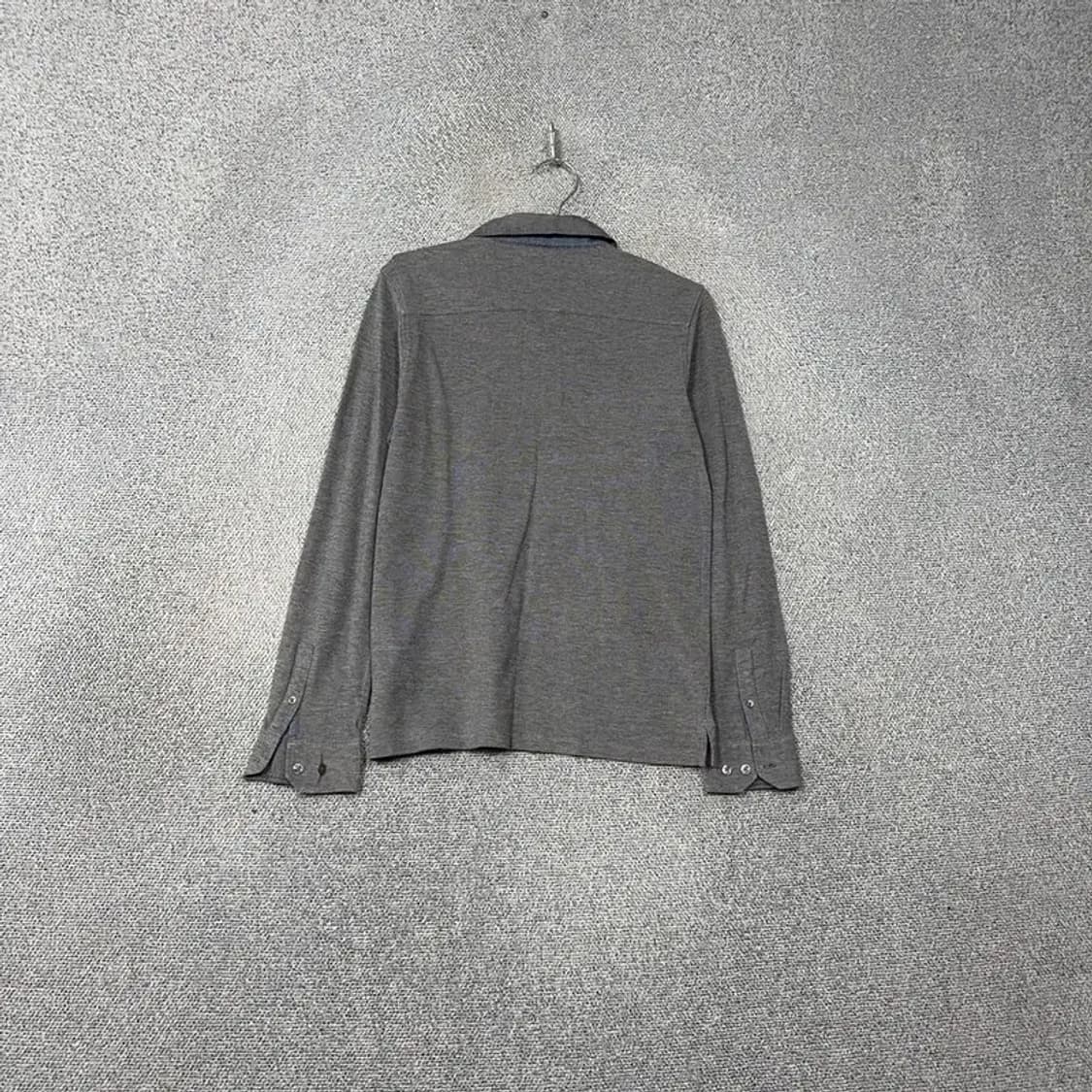 해지스 그레이 로고 남성 캐주얼 긴팔 카라티 95 상품이미지2