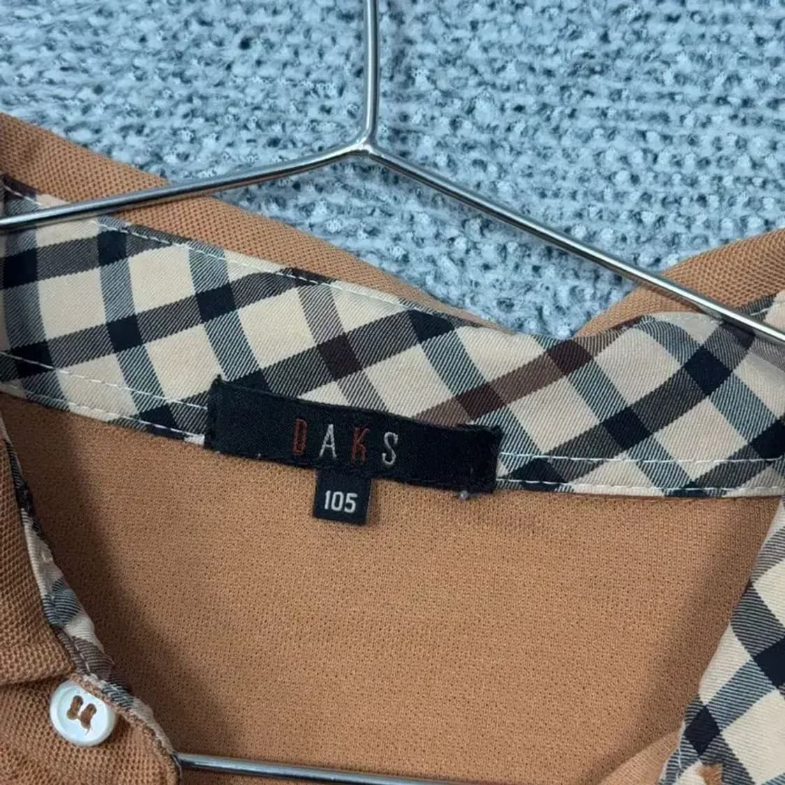 닥스 로고 남성 캐주얼 긴팔 카라티 105 상품이미지4