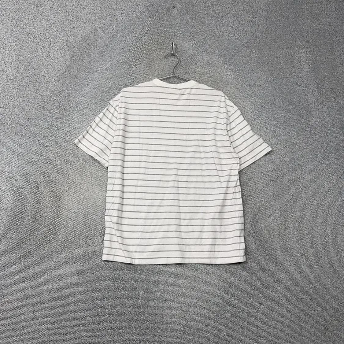 벤데이비스 스트라이프 로고 코튼 반팔티 L 상품이미지2