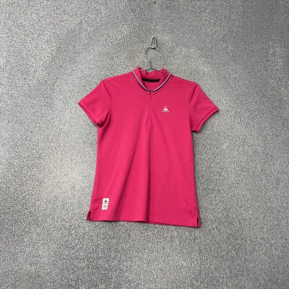 르꼬끄 스포츠 여성 골프 로고 기능성 반팔 카라티 95 L 상품이미지1