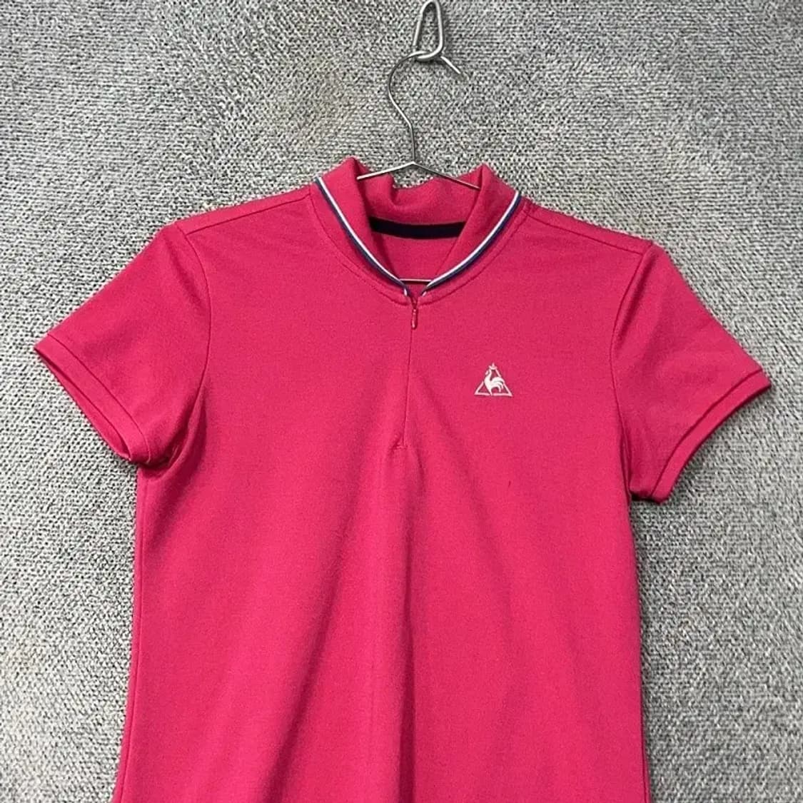 르꼬끄 스포츠 여성 골프 로고 기능성 반팔 카라티 95 L 상품이미지3