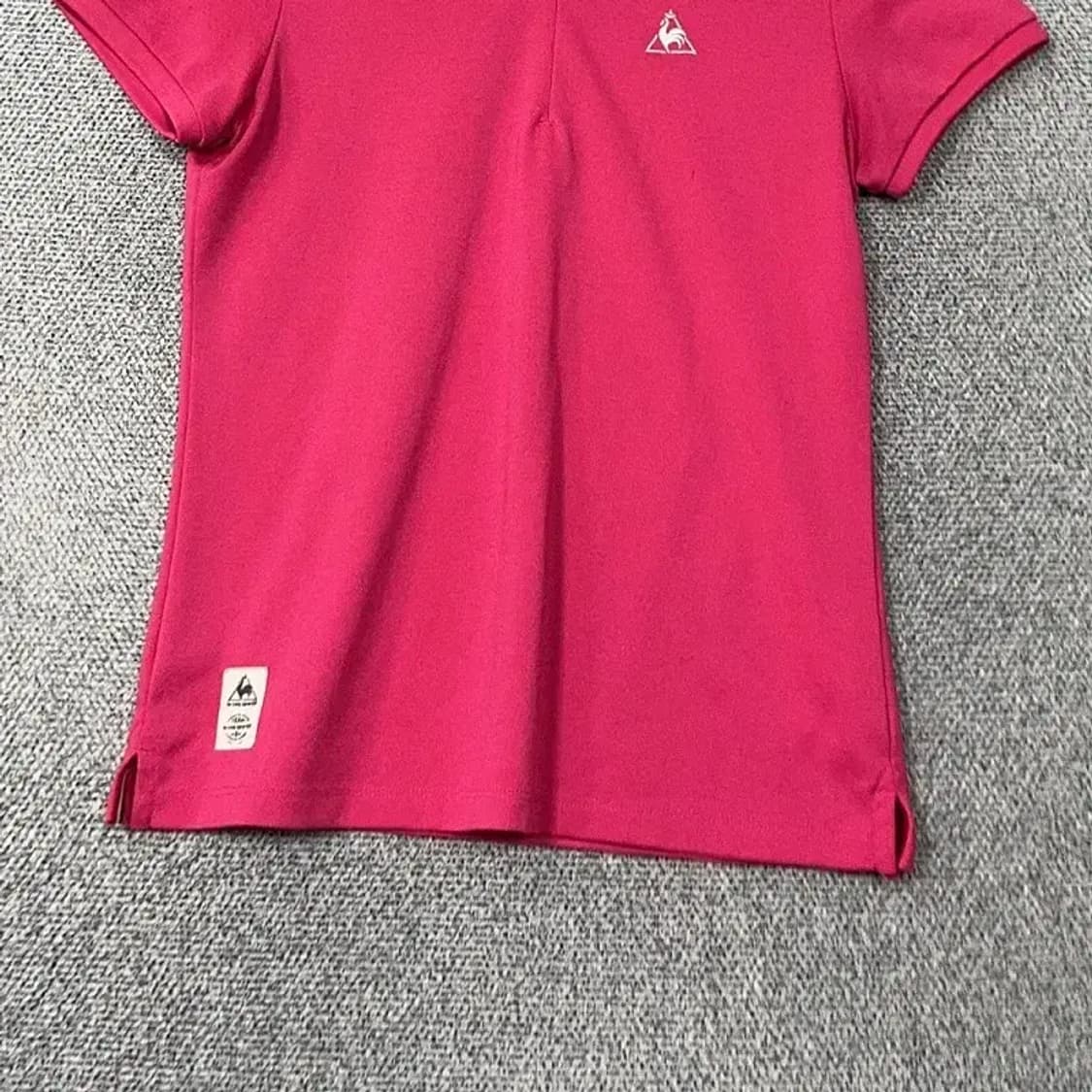 르꼬끄 스포츠 여성 골프 로고 기능성 반팔 카라티 95 L 상품이미지4