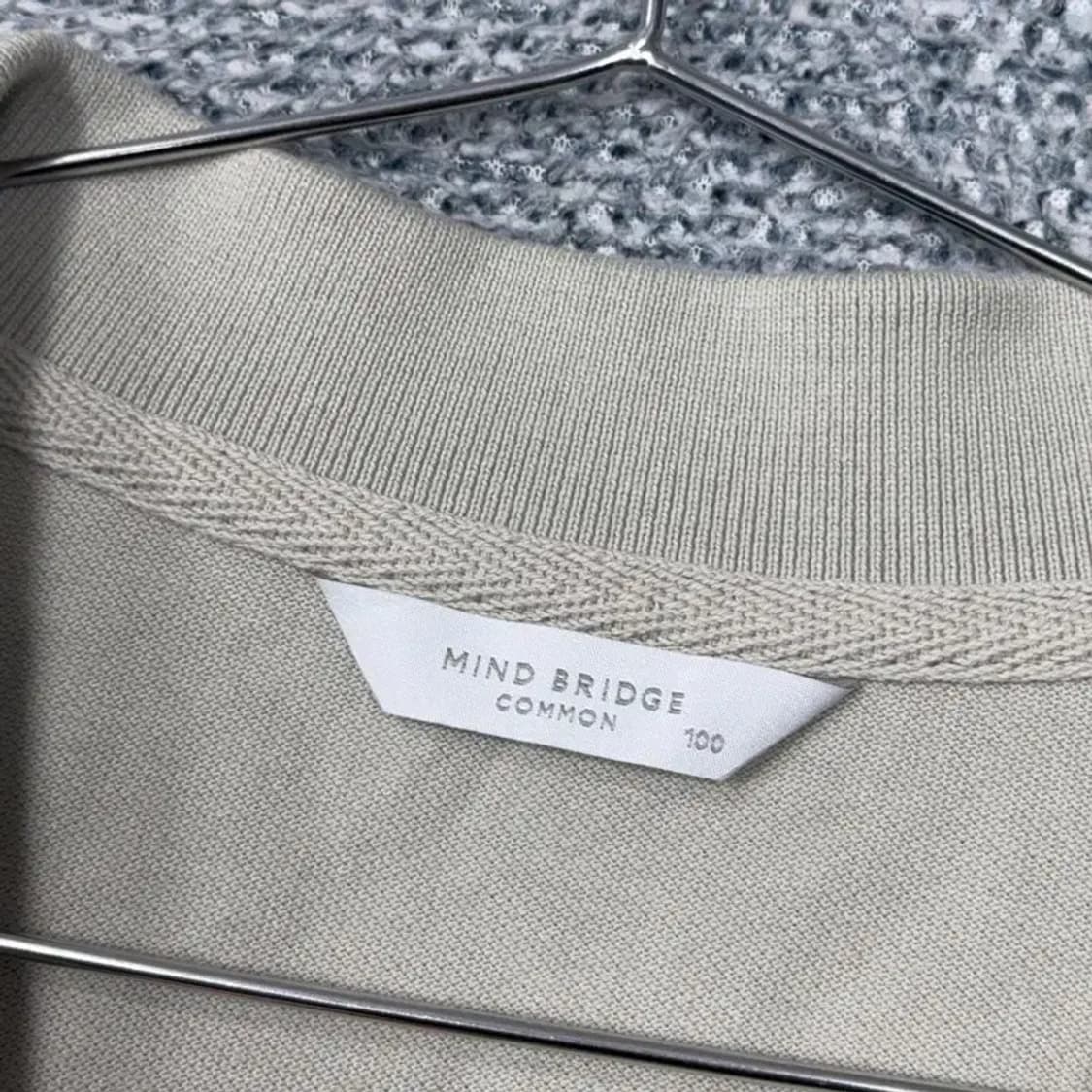 마인드브릿지 연베이지 캐주얼 남성 반팔 카라티 100 상품이미지3