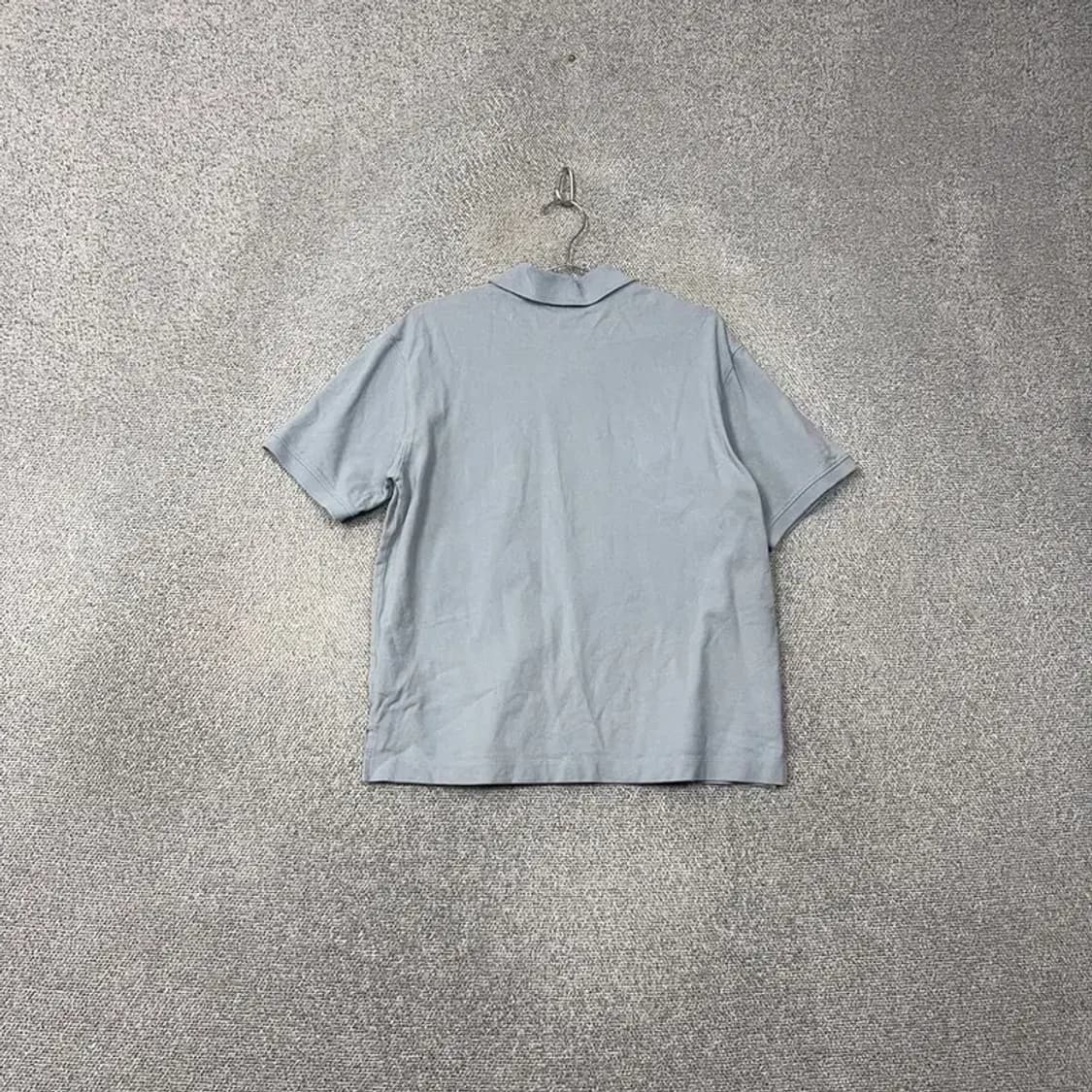 에잇세컨즈 캐주얼 라이트 블루 남성 반팔 카라티 M 상품이미지2