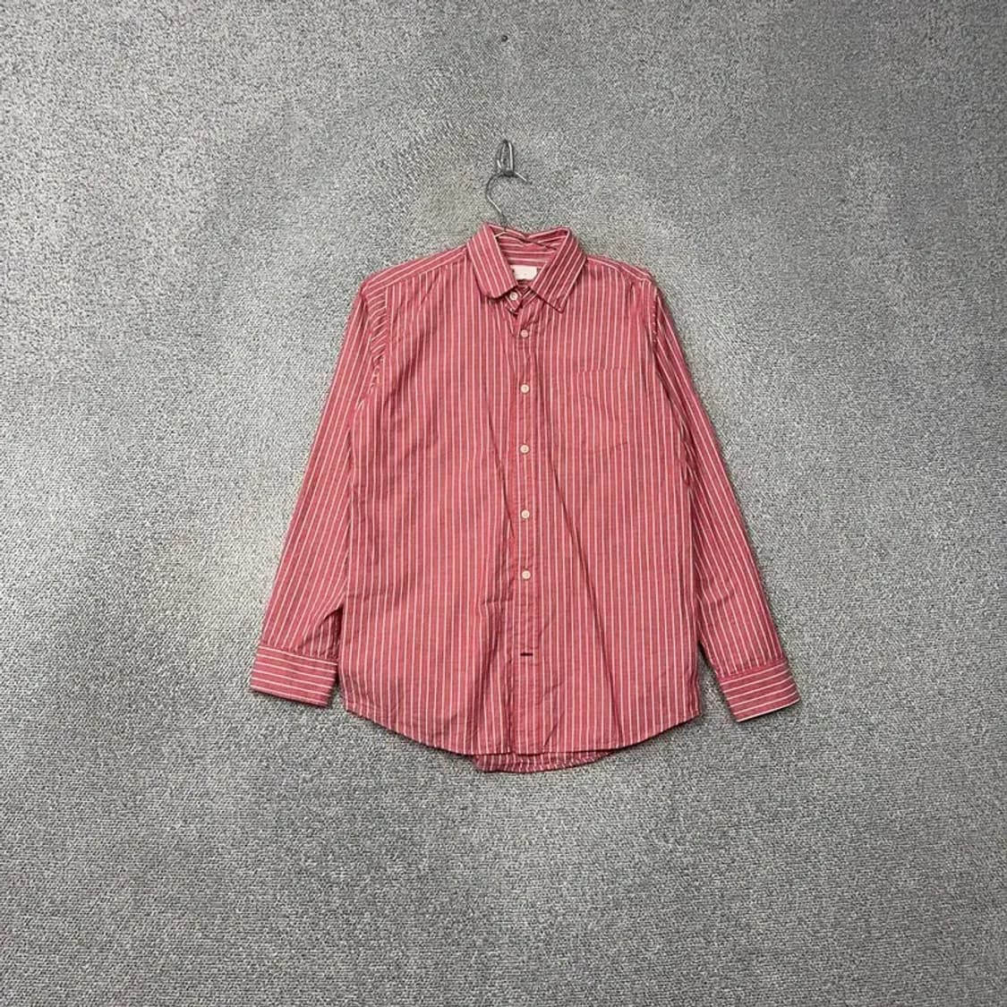 갭 스트라이프 코랄 셔츠 XS 상품이미지1