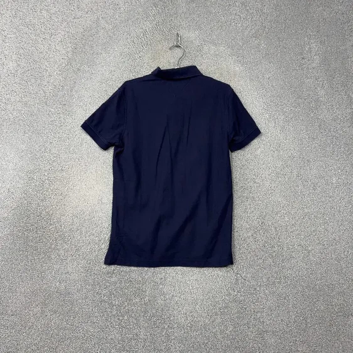 타미힐피거 네이비 로고 남성 반팔 카라티 M 상품이미지2