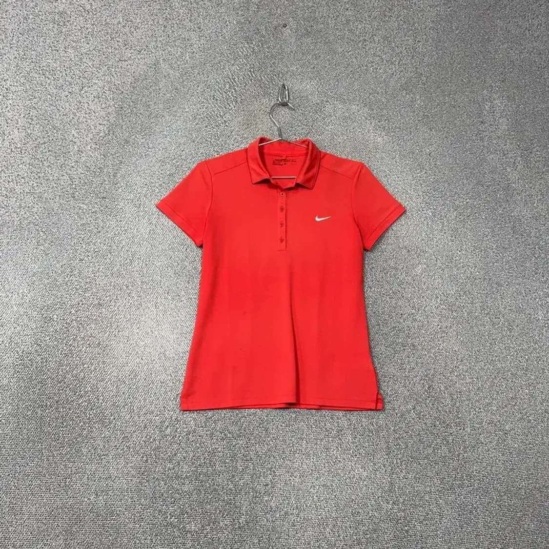 나이키 레드 로고 여성 기능성 반팔 카라티 L 상품이미지1