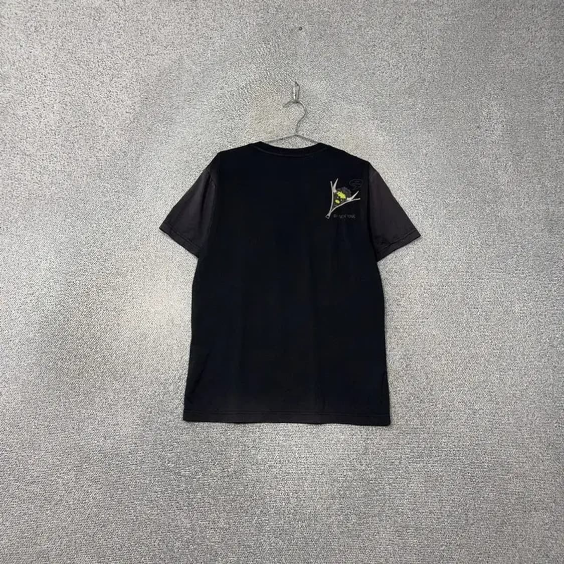 블랙야크 프린팅 등산 운동 기능성 블랙 반팔 티 100 상품이미지2