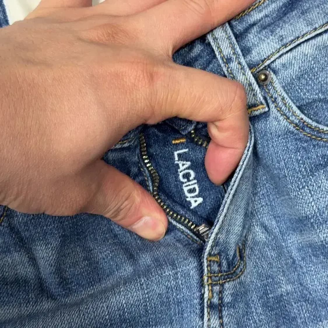 플랙진 LACIDA 캐주얼 여성 부츠컷 데님팬츠 26 상품이미지5