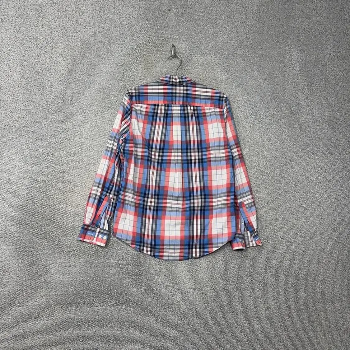 타미힐피거 로고 남성 캐주얼 체크셔츠 S 상품이미지2