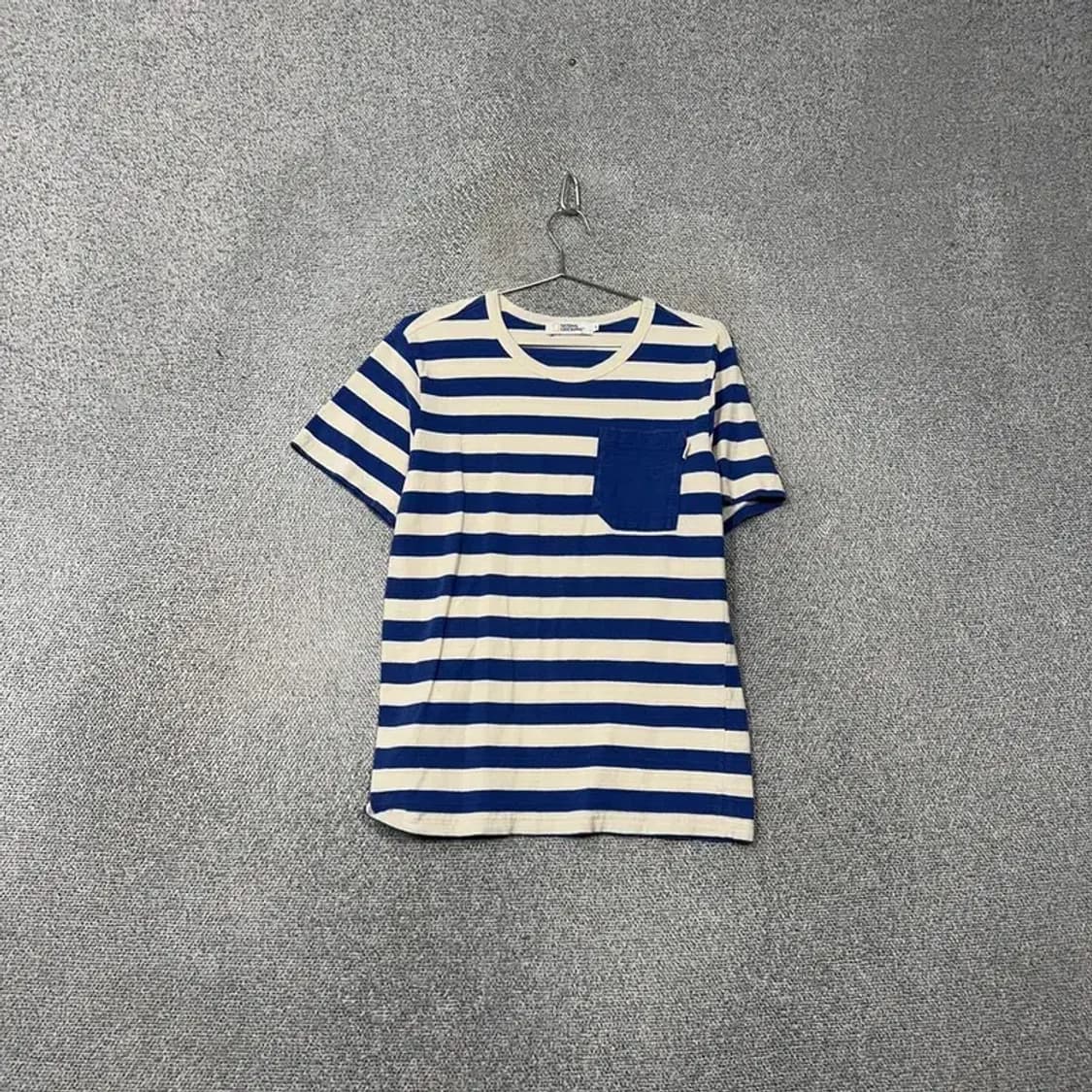 내셔널지오그래픽 스트라이프 남성 포켓 반팔티 M 상품이미지1