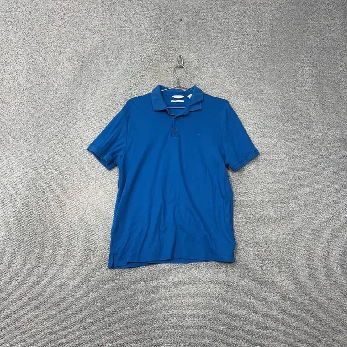 캘빈클라인 블루 남성 반팔 카라티 L 상품이미지1