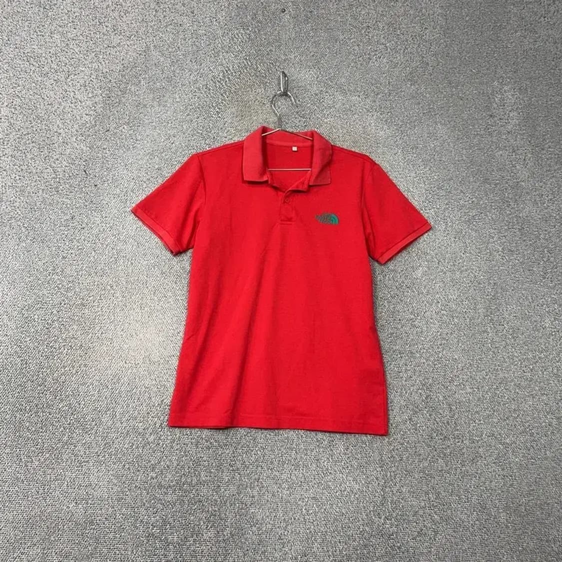 노스페이스 레드 로고 등산 남성 기능성 반팔 카라티 95 상품이미지1