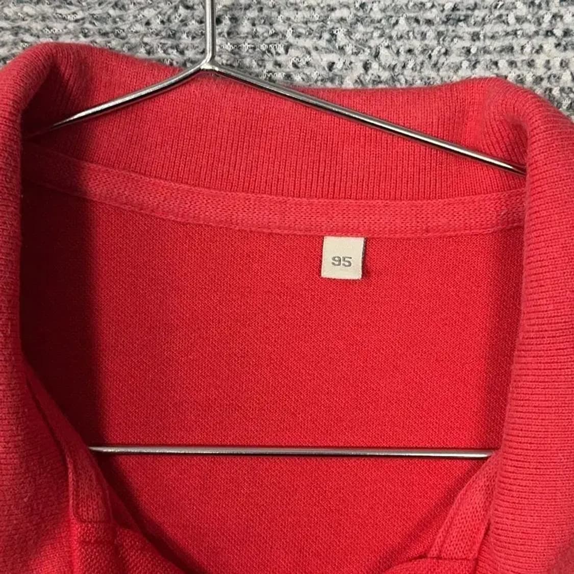 노스페이스 레드 로고 등산 남성 기능성 반팔 카라티 95 상품이미지3