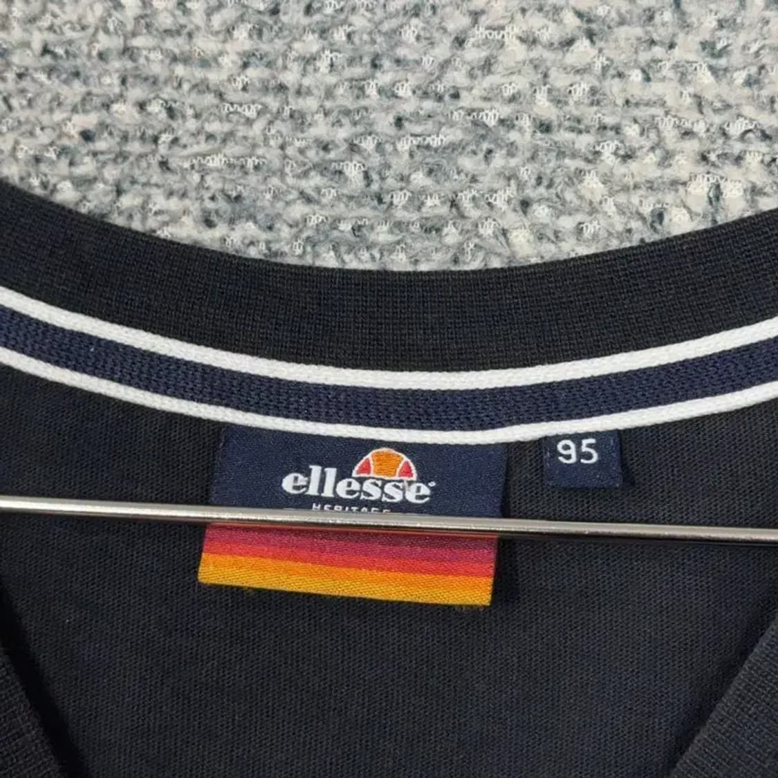 엘레쎄 다채색 캐주얼 로고 반팔티 95 상품이미지3