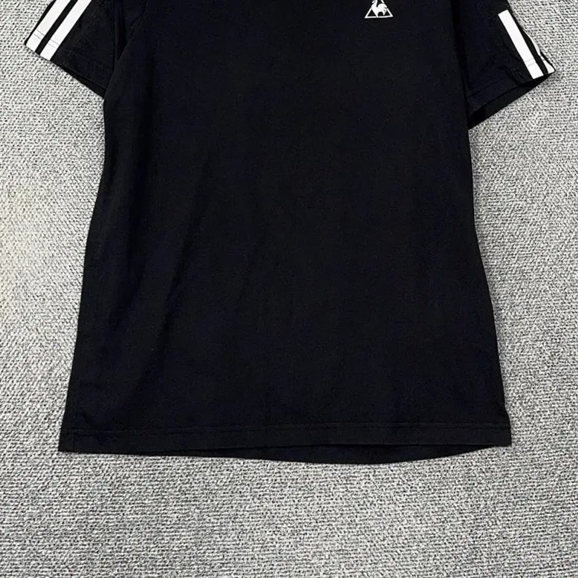 르꼬끄 로고 캐주얼 블랙 반팔티 L 상품이미지4