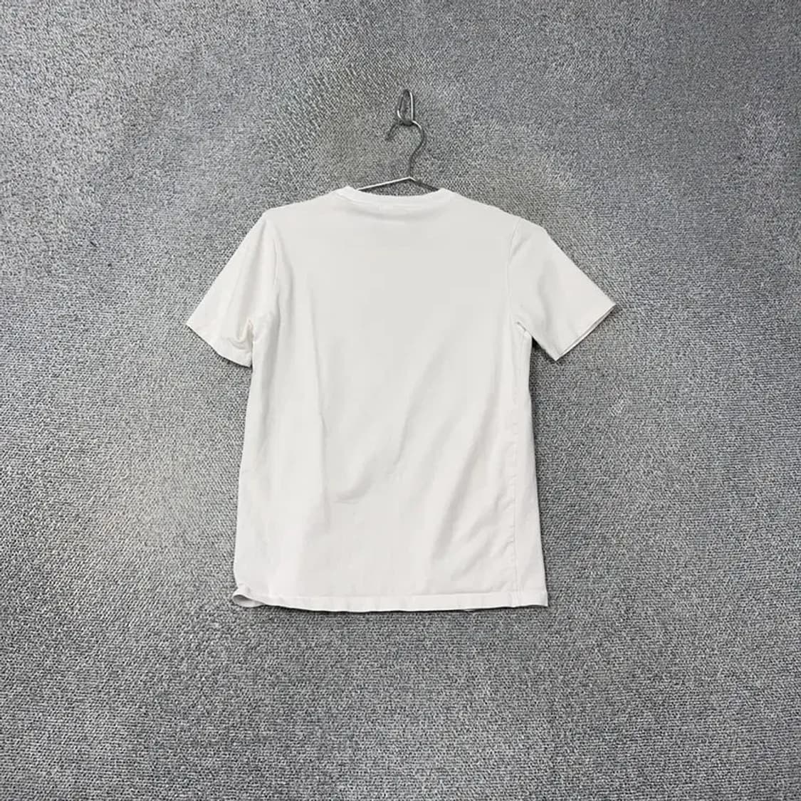 아디다스 프린팅 빅로고 여성 화이트 반팔티 M 상품이미지2