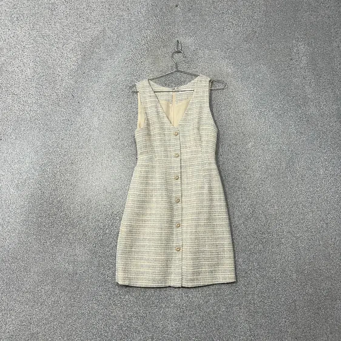 미쏘 스트라이프 클래식 트위드 여성 원피스 S 상품이미지1