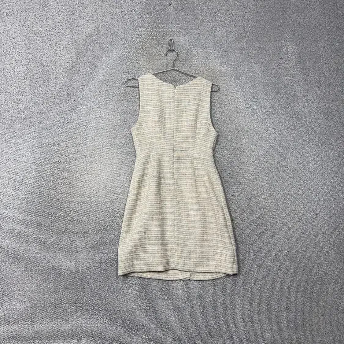 미쏘 스트라이프 클래식 트위드 여성 원피스 S 상품이미지2