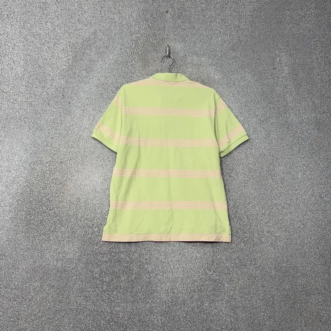 빈폴 라이트 그린 로고 스트라이프 남성 반팔 카라티 S 상품이미지2