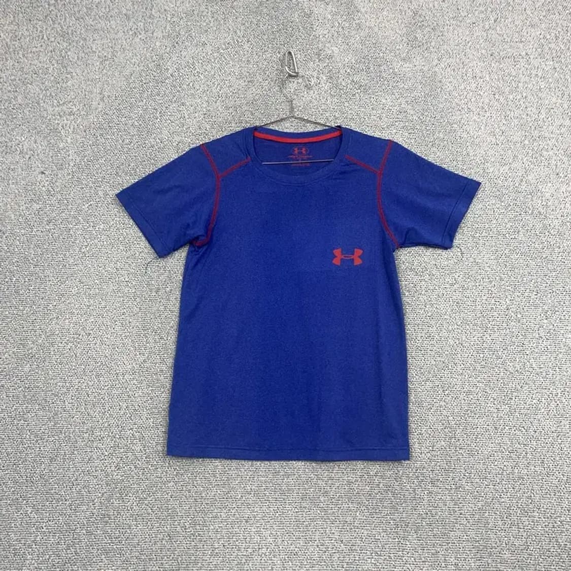 언더아머 기능성 남성 블루 반팔티 S 상품이미지1