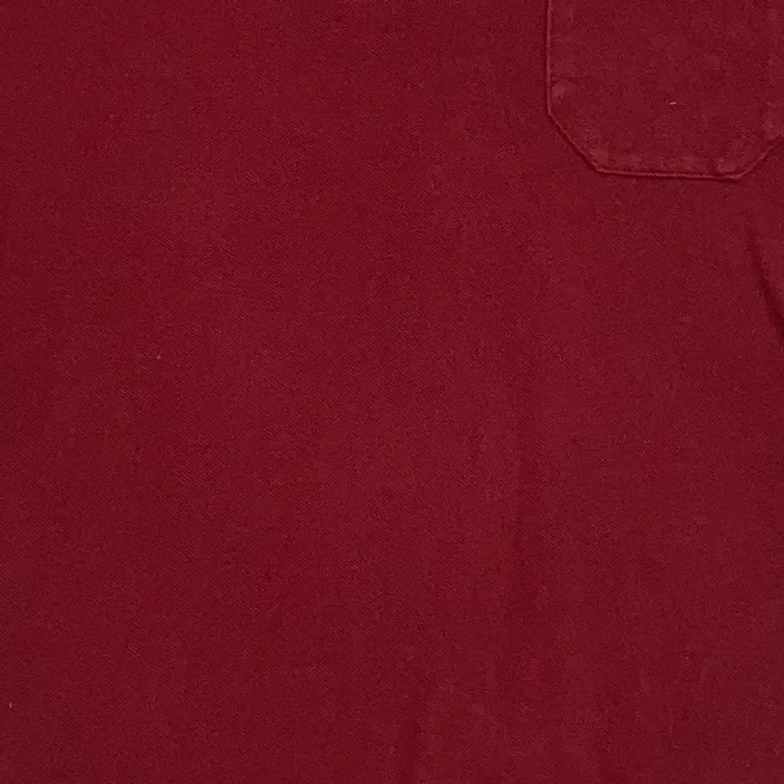 내셔널지오그래픽 로고 포켓 와인 반팔 카라티 100 상품이미지4