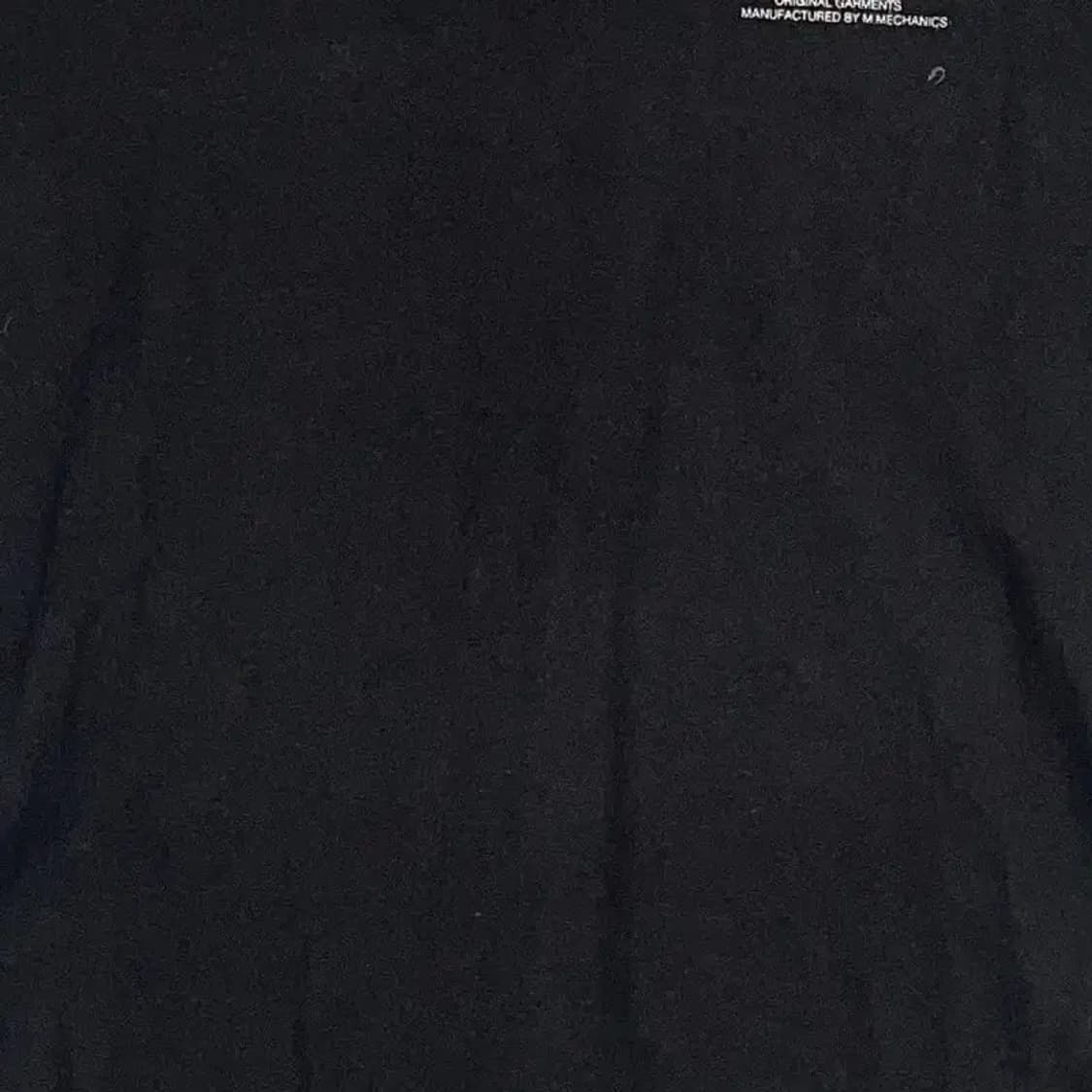 세인트페인 백프린팅 블랙 반팔 티 M 상품이미지5