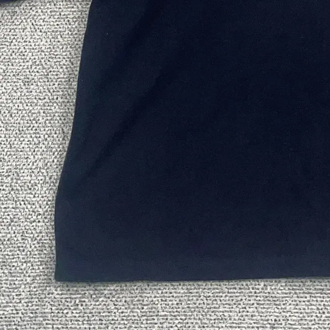 로맨틱크라운 오버핏 반집업 네이비 반팔 티 M 상품이미지4