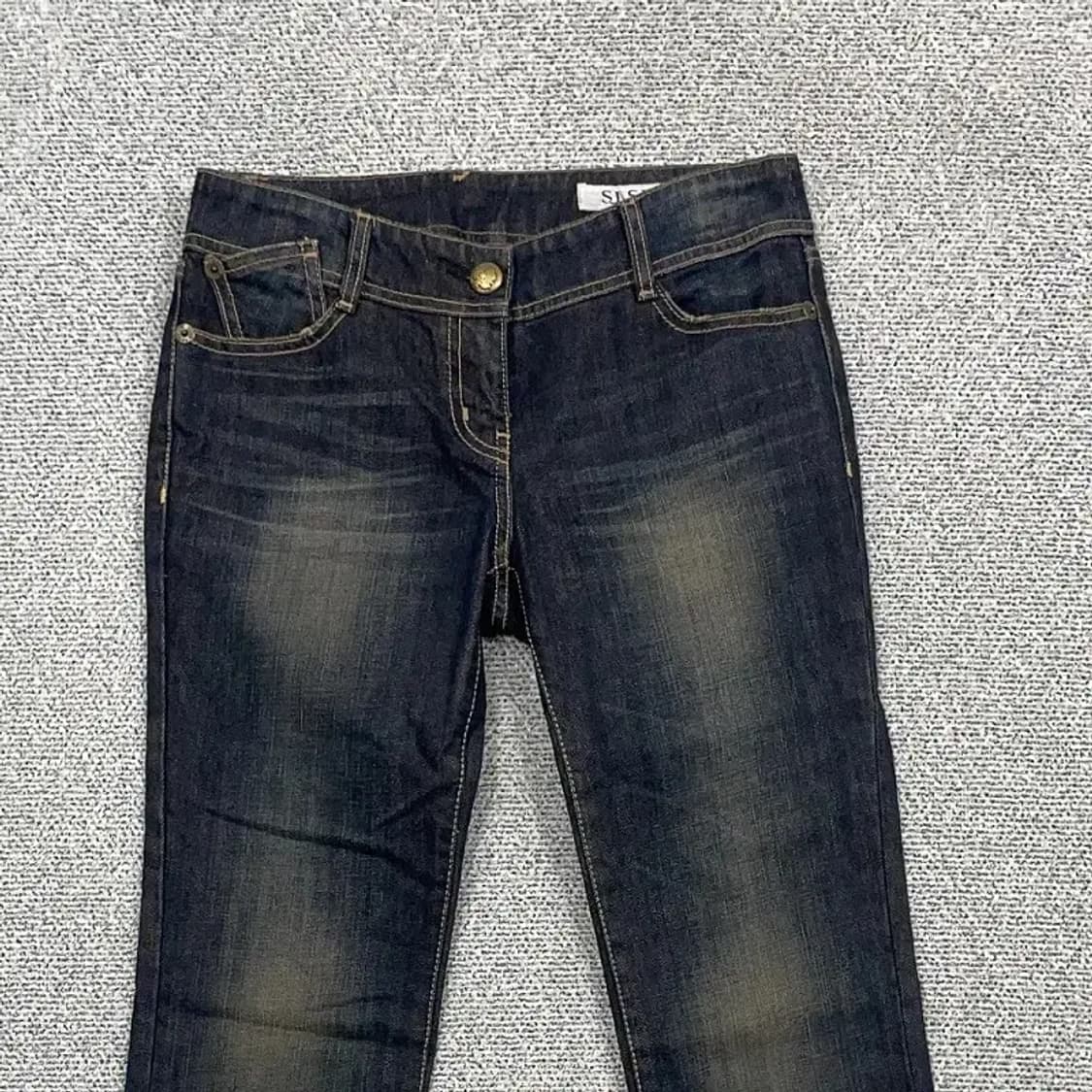 SJSJ 여성 한섬 빈티지 워싱 Y2K 청바지 64-94 상품이미지3