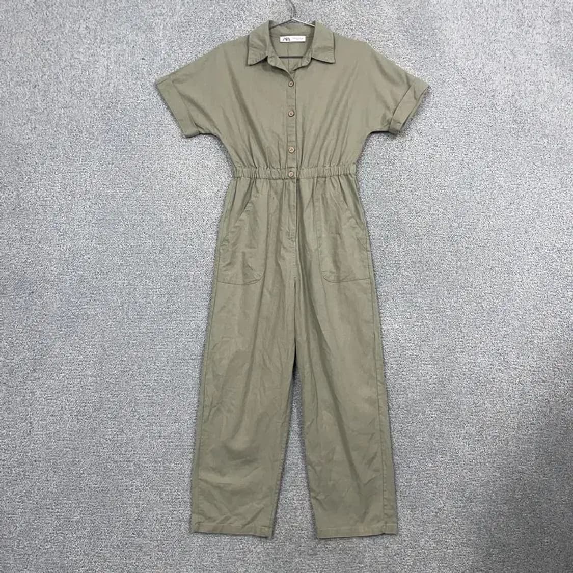 자라 연카키 캐주얼 밴딩 점프수트 M 상품이미지1