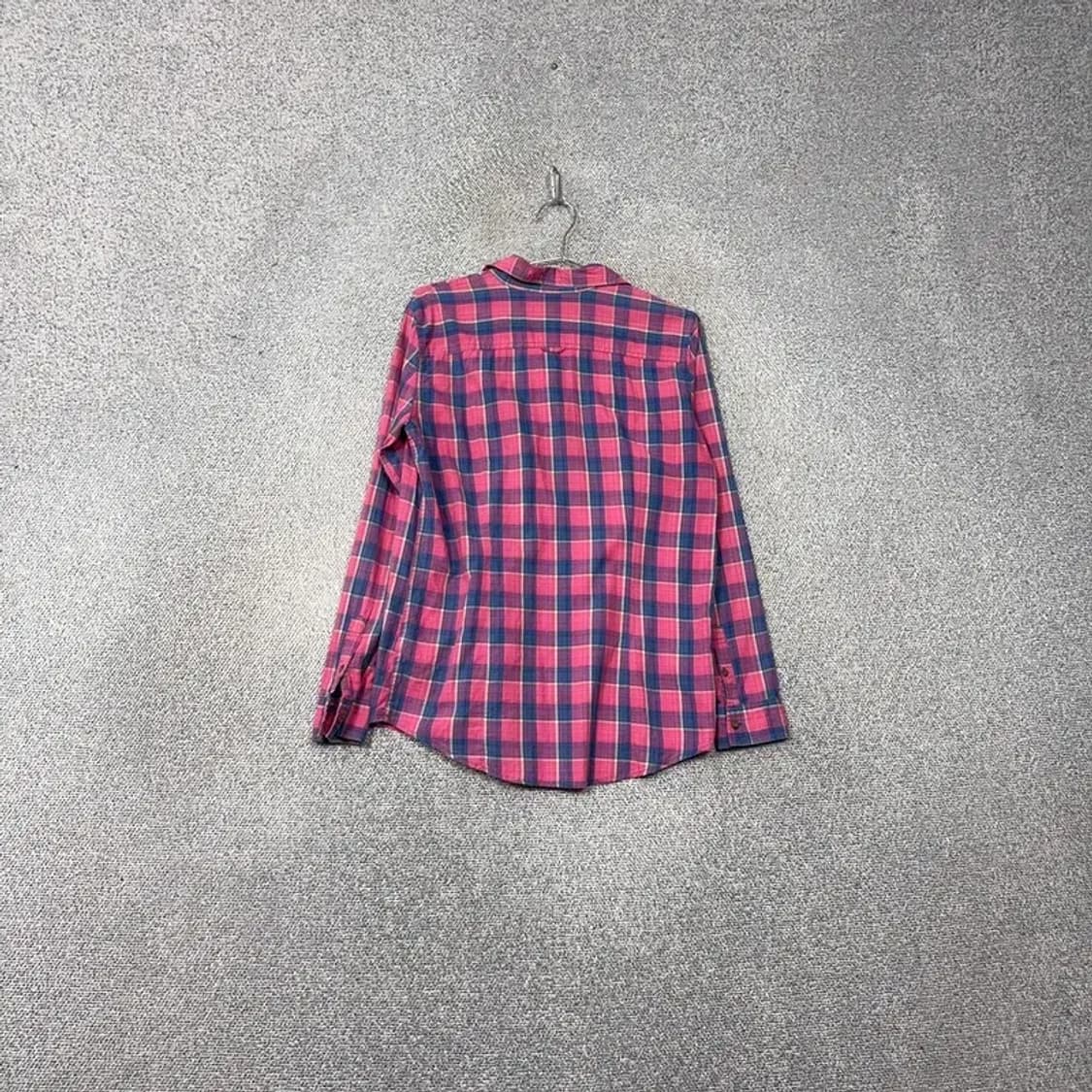 후아유 빈티지 핑크 체크 남방 M 상품이미지2