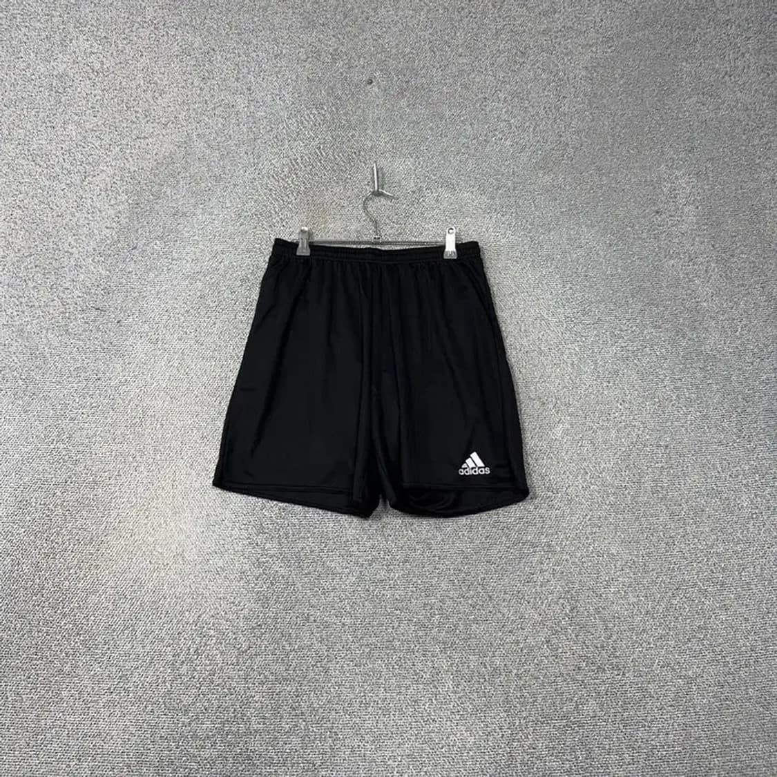 아디다스 블랙 로고 남성 운동 기능성 반바지 110 상품이미지1