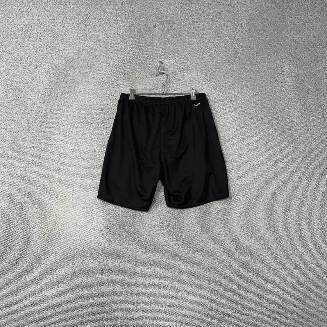 아디다스 블랙 로고 남성 운동 기능성 반바지 110 상품이미지2