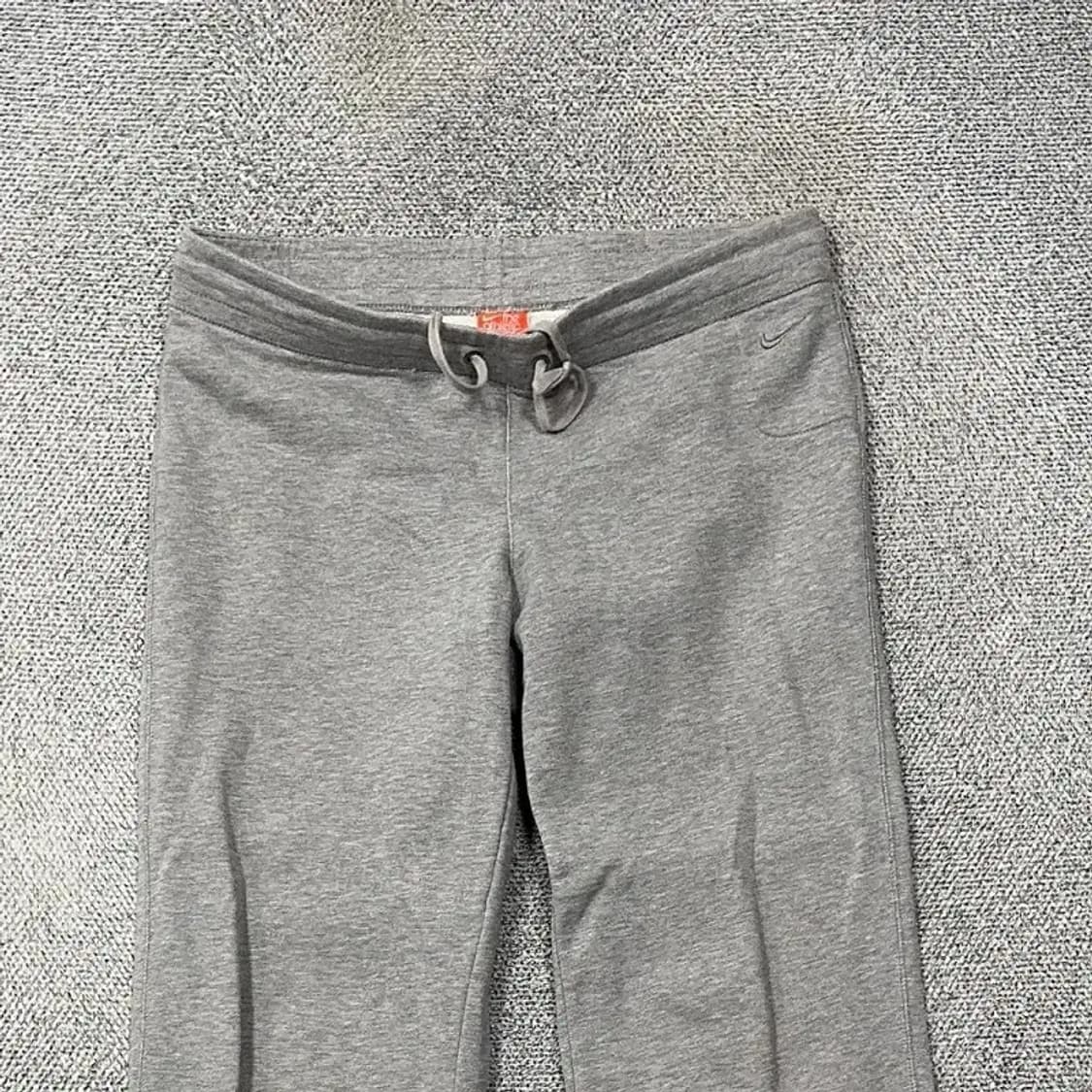 나이키 라이트 그레이 여성 부츠컷 트레이닝 팬츠 XL 상품이미지3