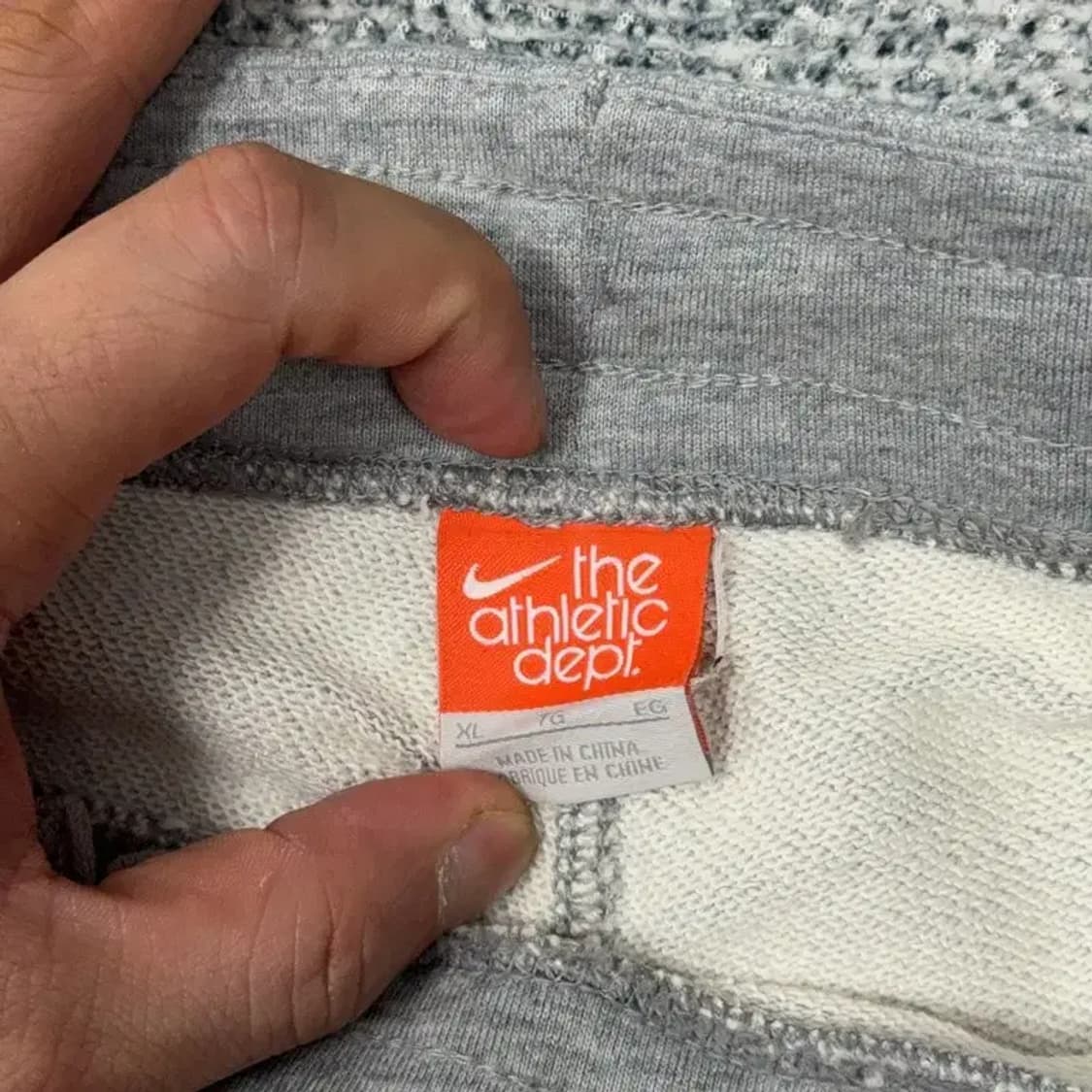 나이키 라이트 그레이 여성 부츠컷 트레이닝 팬츠 XL 상품이미지5