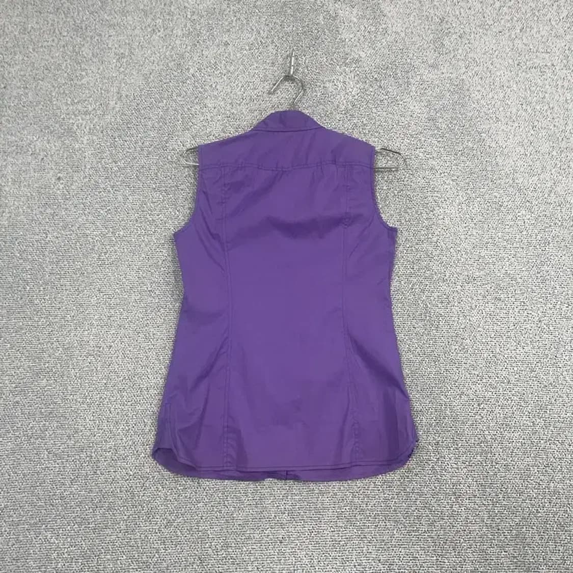 빈폴 퍼플 로고 여성 빈티지 숏 블라우스 85 상품이미지2