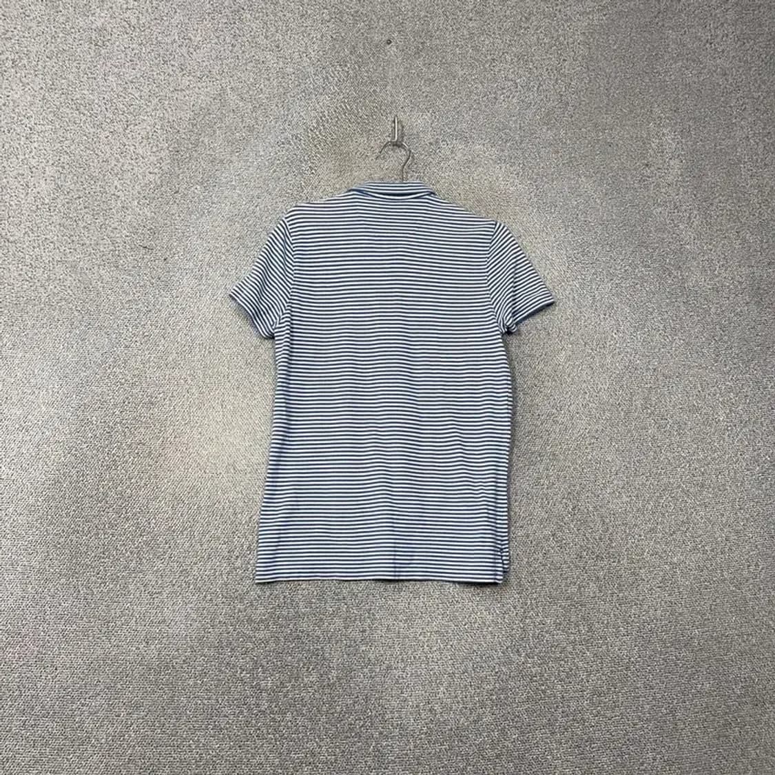 마시모두띠 스트라이프 블루 남성 반팔 카라티 M 상품이미지2