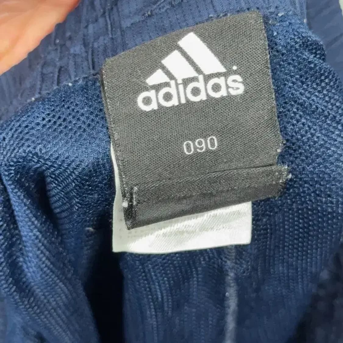 아디다스 네이비 로고 기능성 반바지 90 상품이미지3
