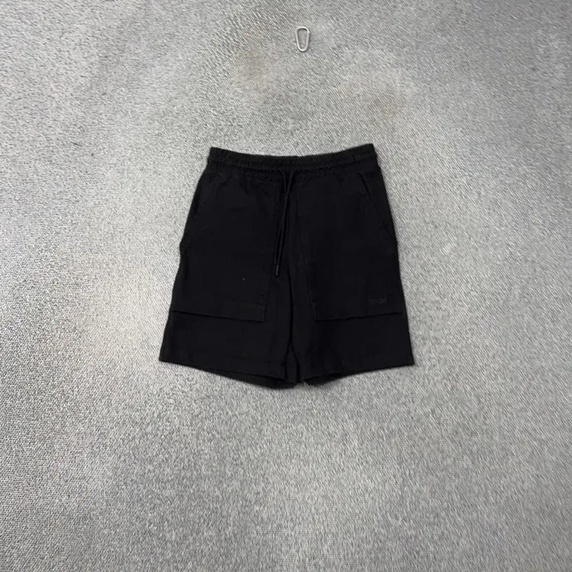 휠라 블랙 남성 기능성 반바지 S 상품이미지1