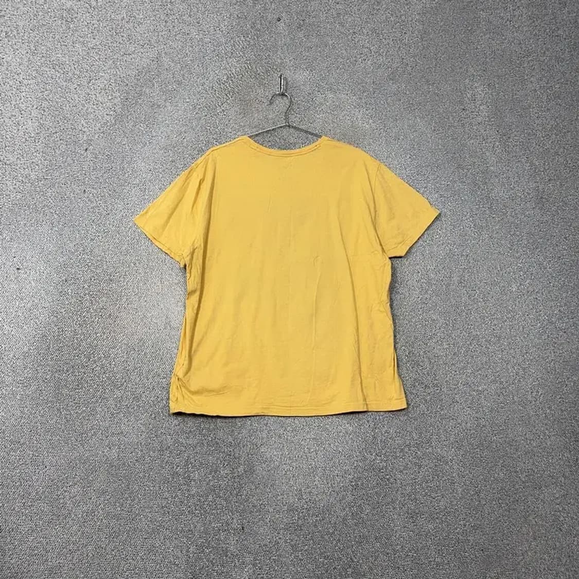 캘빈클라인 프린팅 빈티지 옐로우 반팔 티 XL 상품이미지2