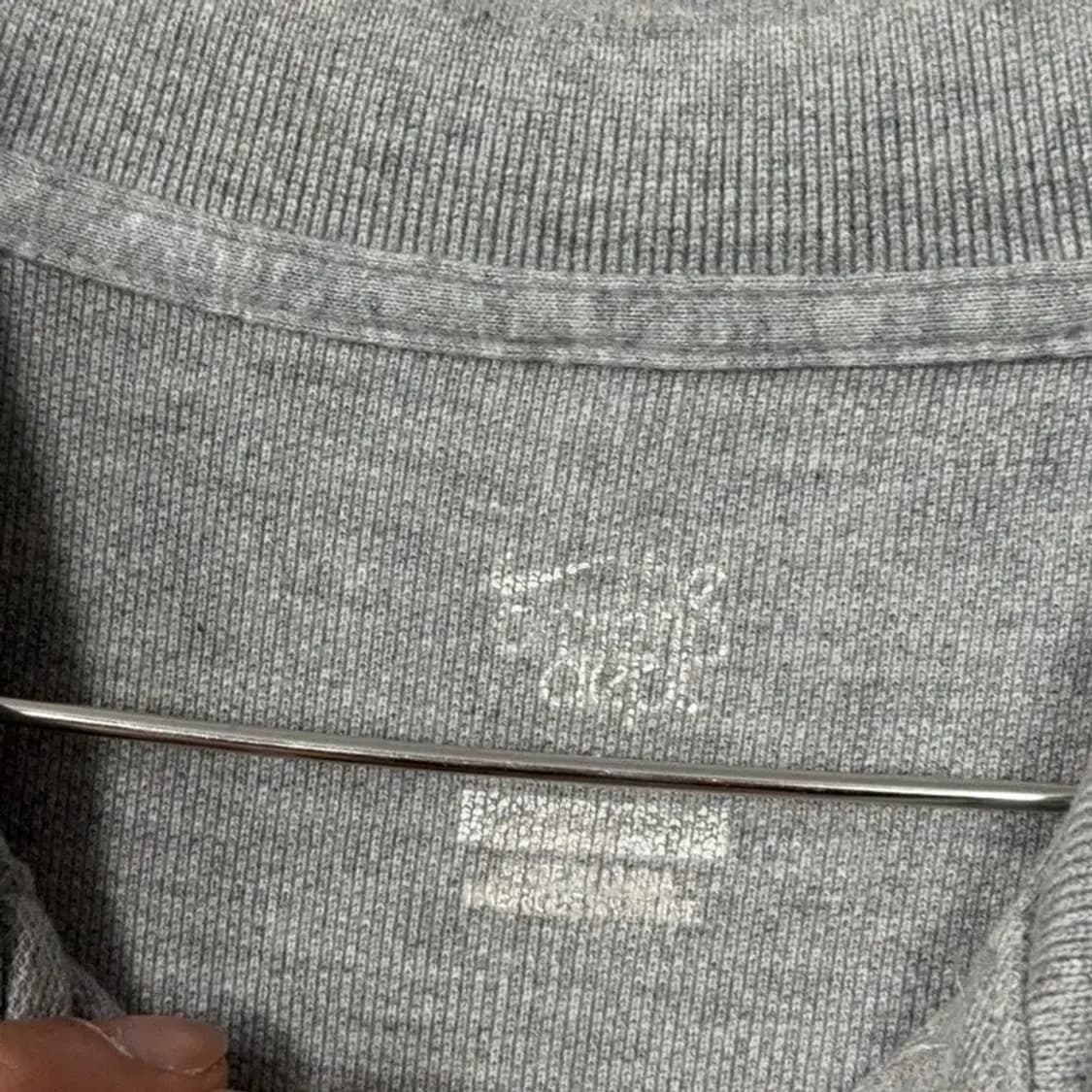 나이키 라이트 그레이 로고 캐주얼 반팔 카라티 L 상품이미지5