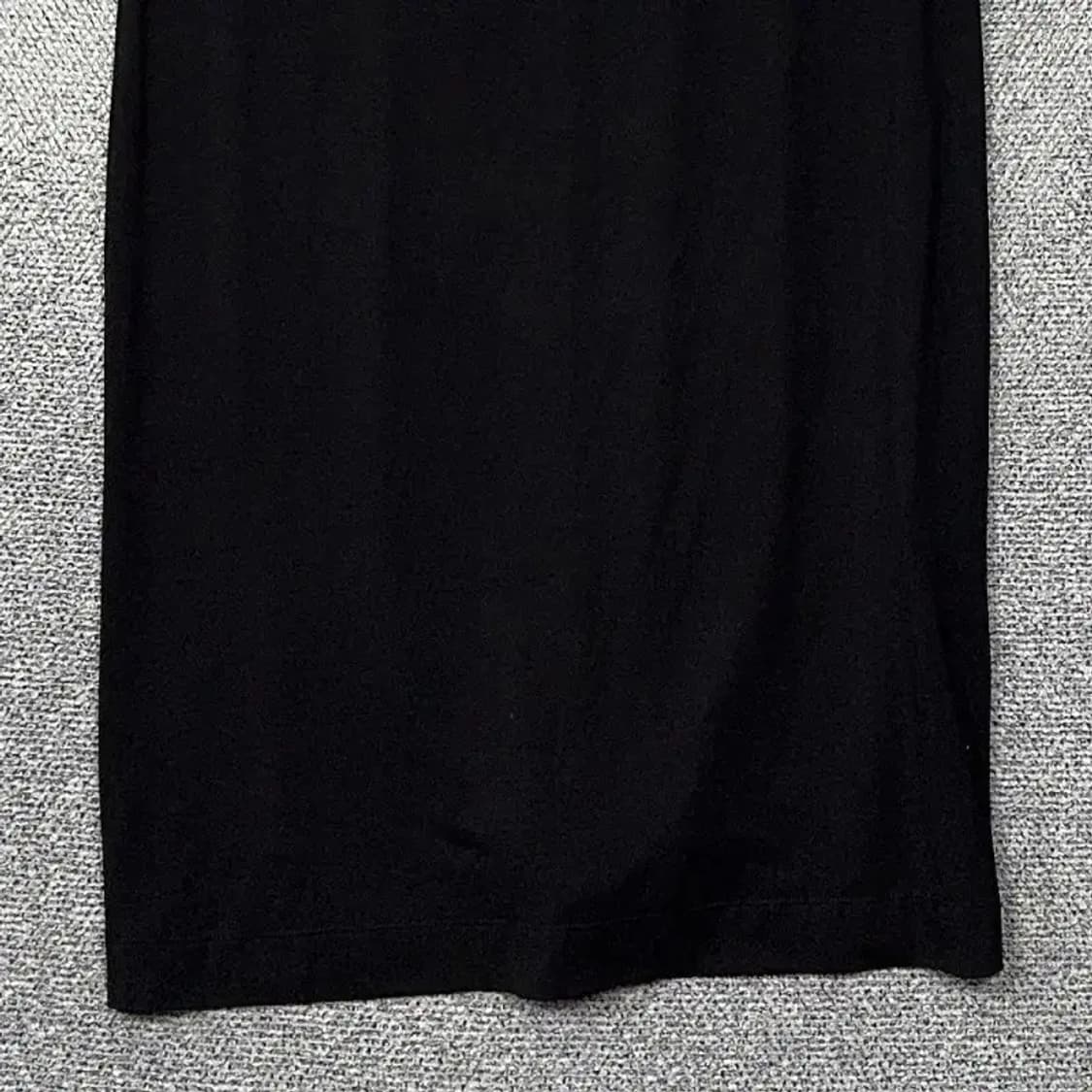 시슬리 프린팅 로고 캐주얼 블랙 원피스 M 상품이미지4