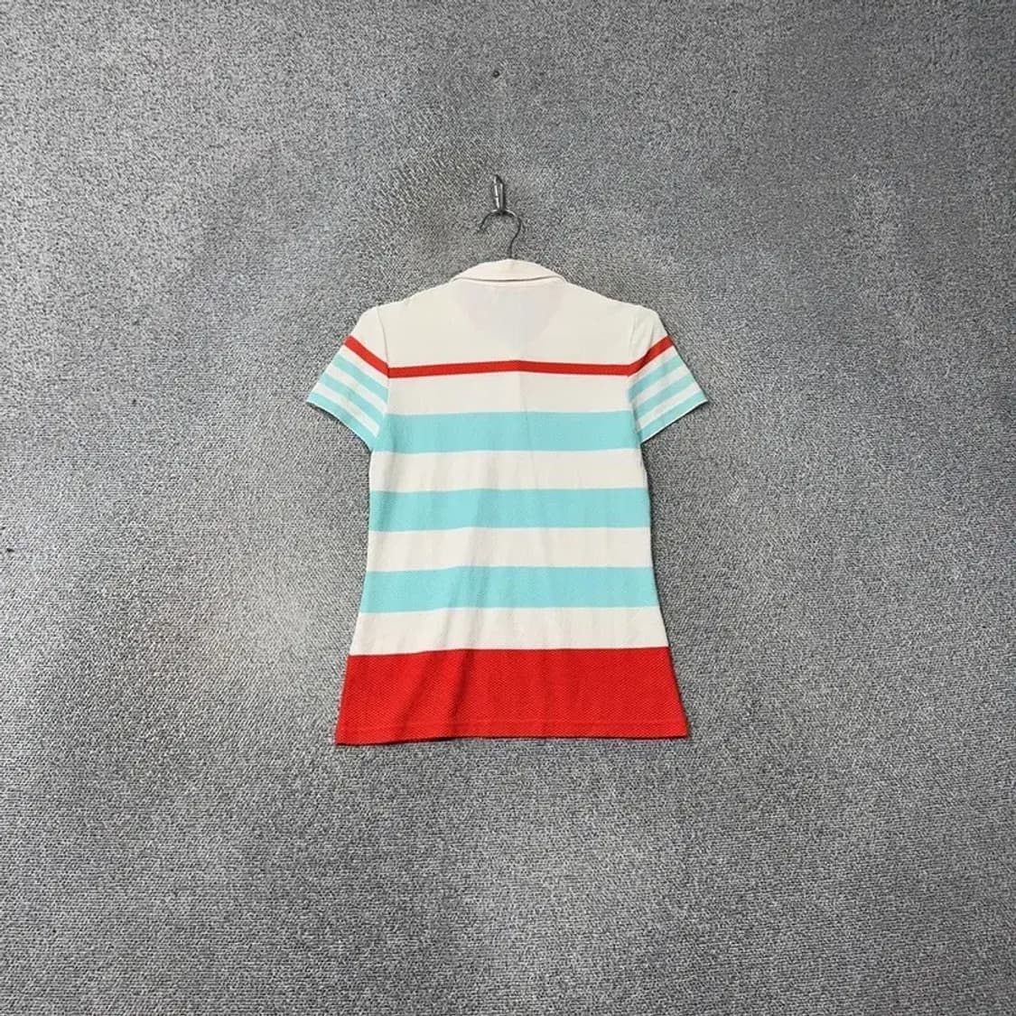 휠라 스트라이프 로고 여성 기능성 반팔 카라티 90 상품이미지2