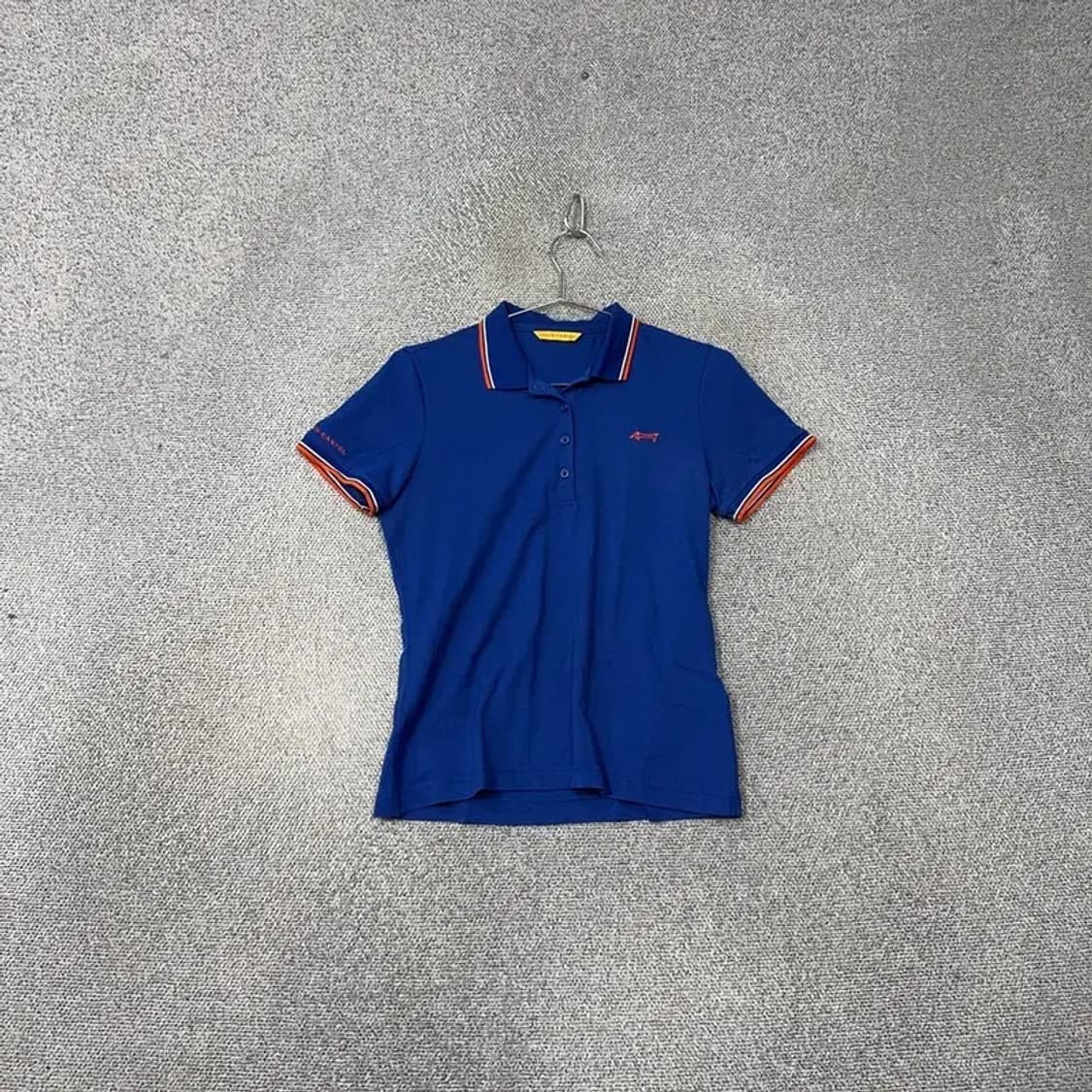 루이까스텔 블루 로고 여성 골프 반팔 카라티 95 상품이미지1