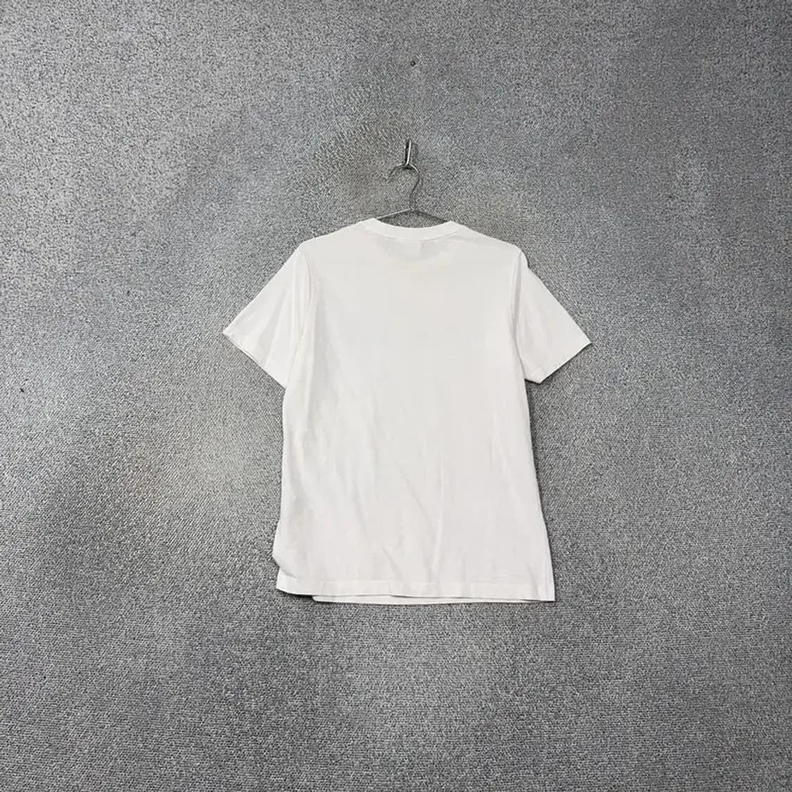 휠라 프린팅 스펠 로고 화이트 반팔 티 MEDIUM 상품이미지2